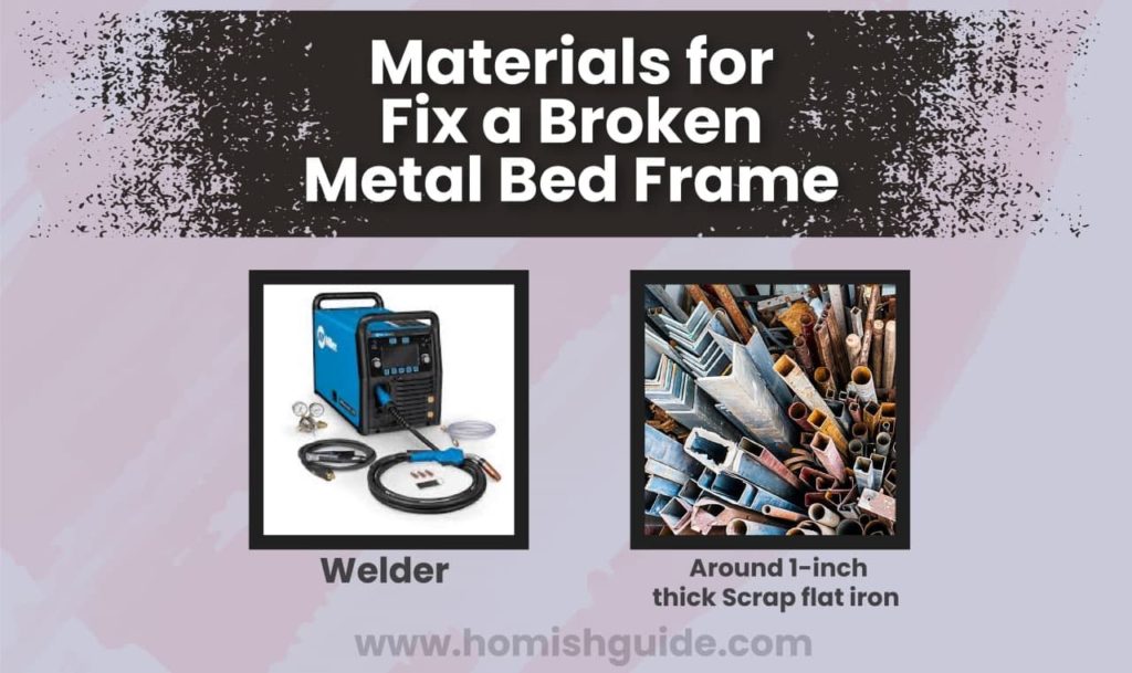 How To Fix A Broken Wooden Bed Frame_Materials_Metal Bed