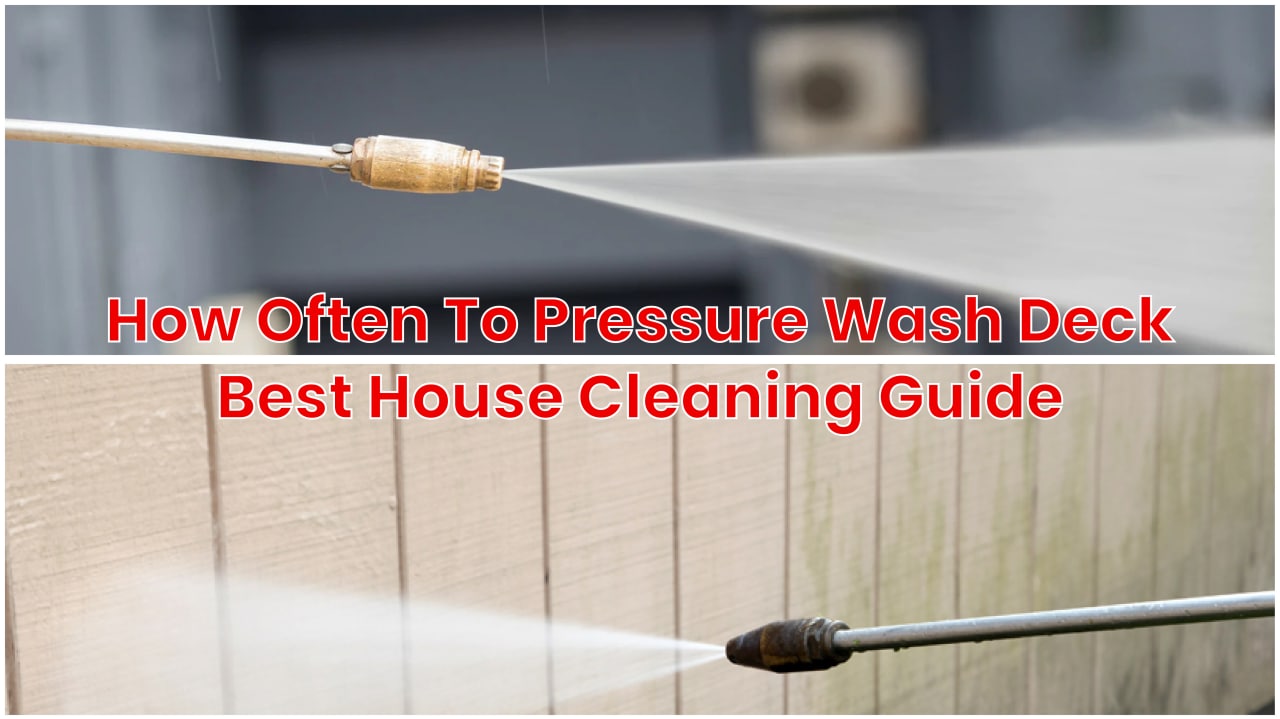 How Often To Pressure Wash Deck _ Feature Image
