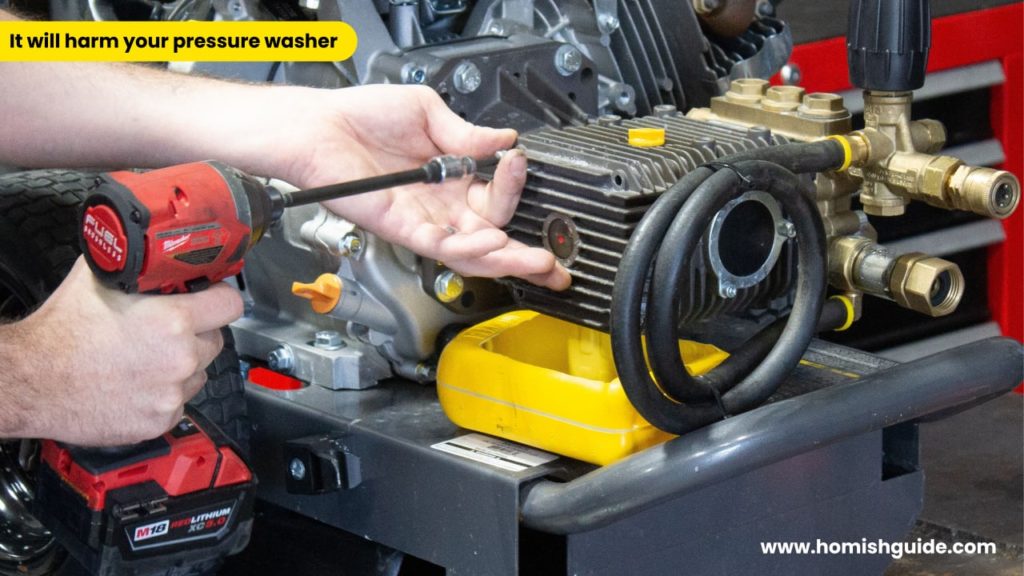 If you Run A Pressure Washer Without Water _ It will harm